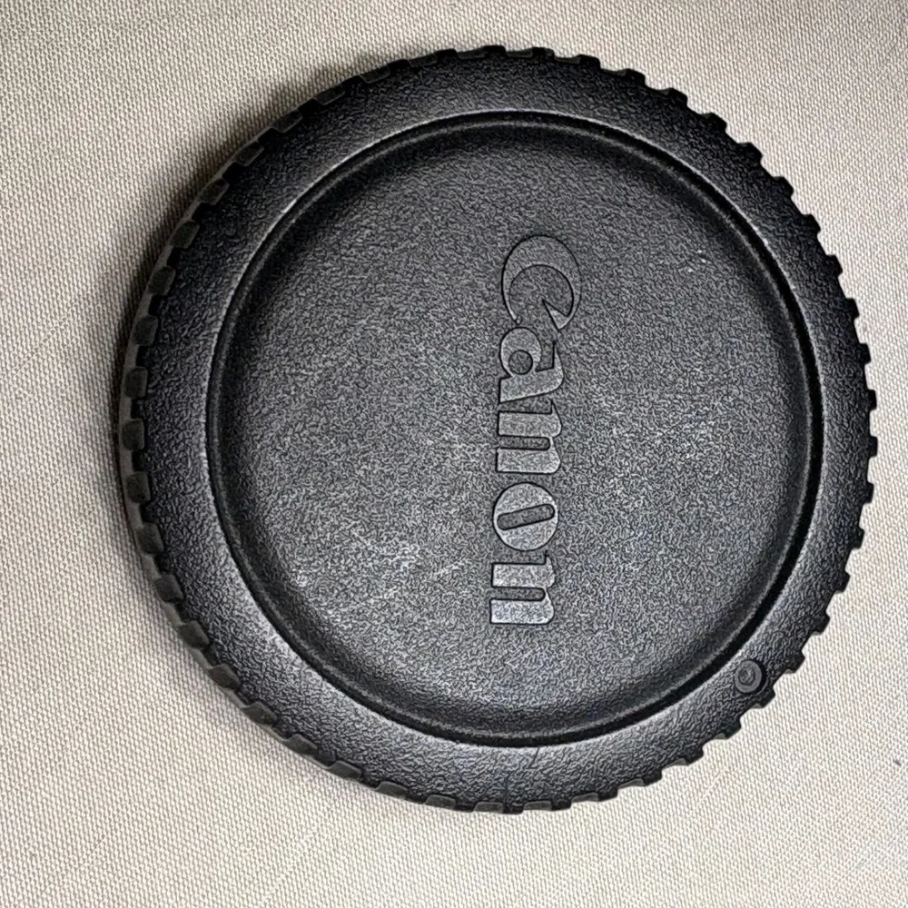 Canon Rear Lens Cap for EF EF-S‎ Mount Lenses Made in Japan Black Dust Cover